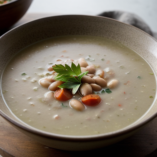 White Bean Soup With Tomatoes and Herbs recipe image