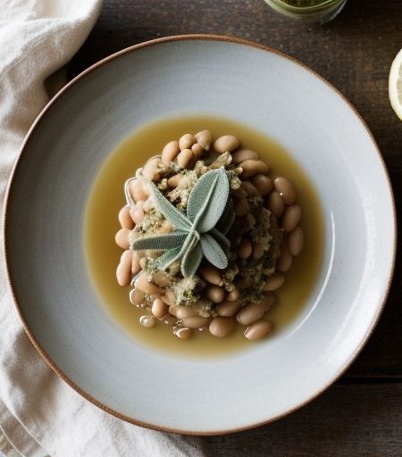 White Bean Spread With Sage recipe image