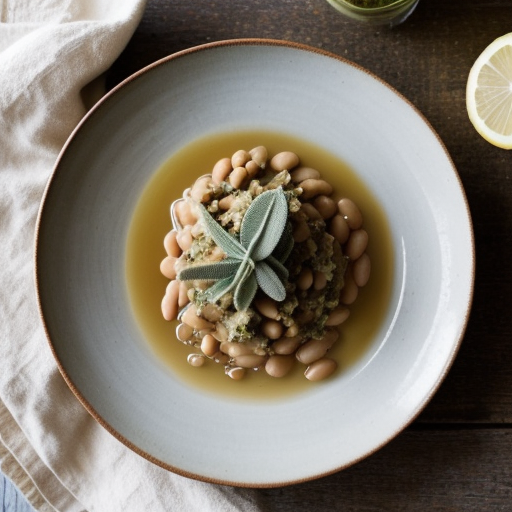 White Bean Spread With Sage recipe image