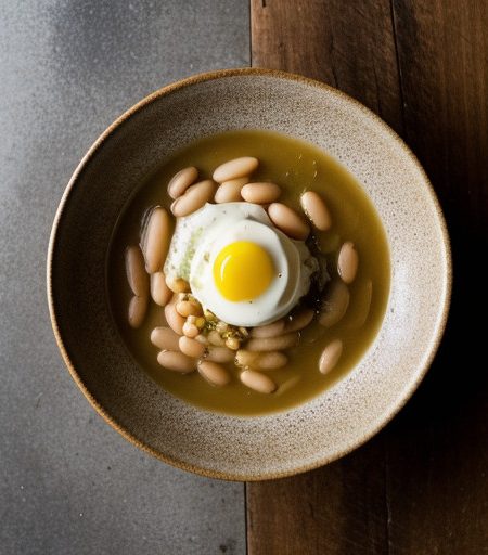White Beans With Roasted Garlic Dressing recipe image