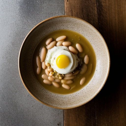 White Beans With Roasted Garlic Dressing recipe image