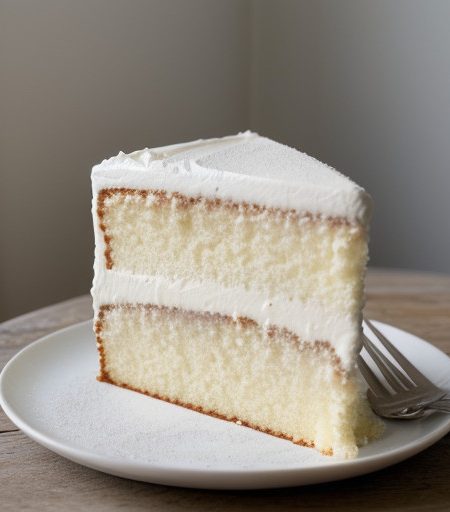 White Cake (Microwave recipe image