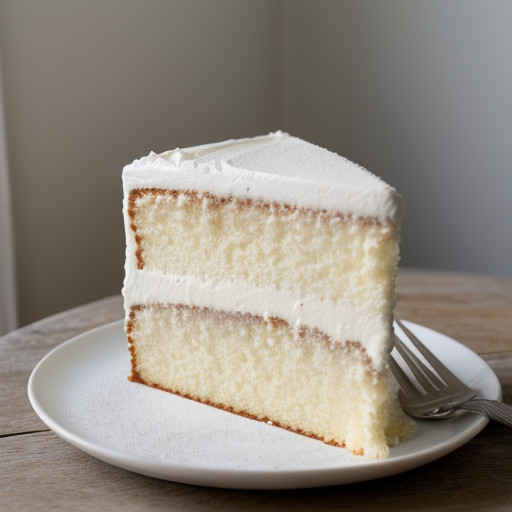White Cake (Microwave recipe image