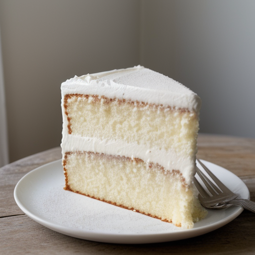 White Cake (Microwave recipe image