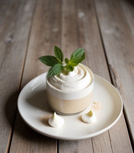White Chcoclate Mousse -1 recipe image
