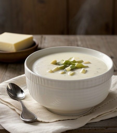 White Cheddar Cheese Soup recipe image