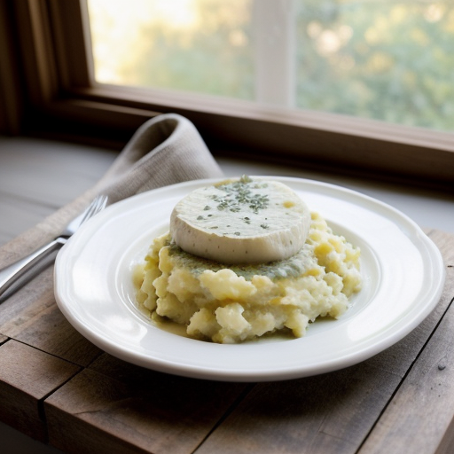 White Cheddar & Green Chili Mashed Potatoes F recipe image