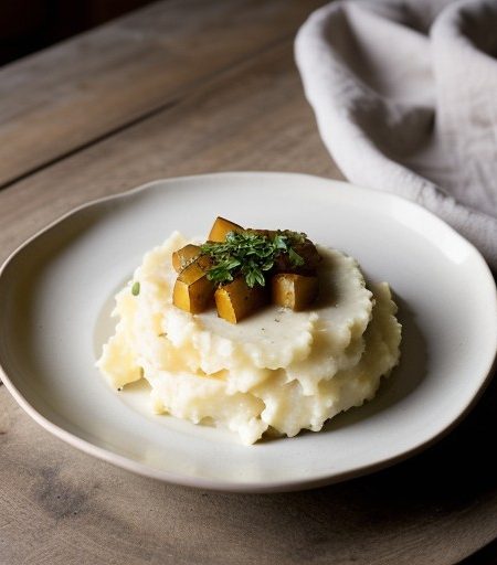 White Cheddar and Chipotle Mashed Potatoes recipe image
