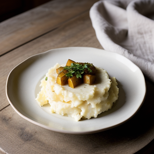 White Cheddar and Chipotle Mashed Potatoes recipe image