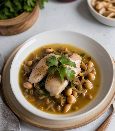 White Chili With Chicken (7.5 PTS recipe image
