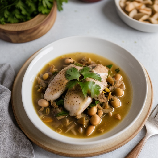 White Chili With Chicken (7.5 PTS recipe image
