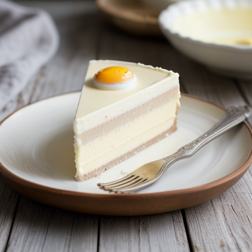 White Chocolate Bavarois recipe image