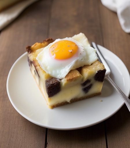 White Chocolate Bread Pudding recipe image