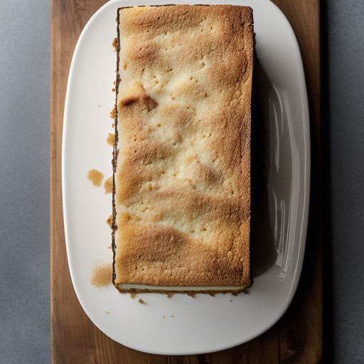 White Chocolate Bread Pudding With White Choc recipe image
