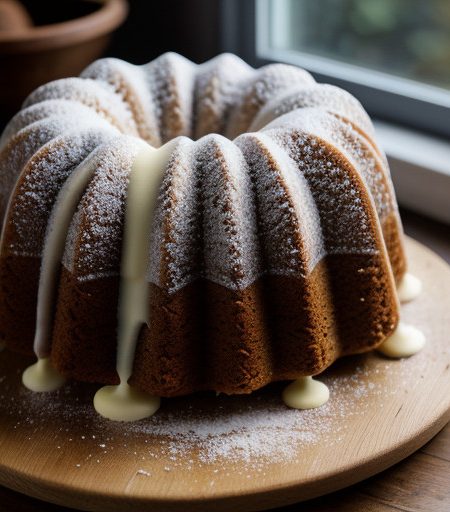 White Chocolate Bundt Cake recipe image