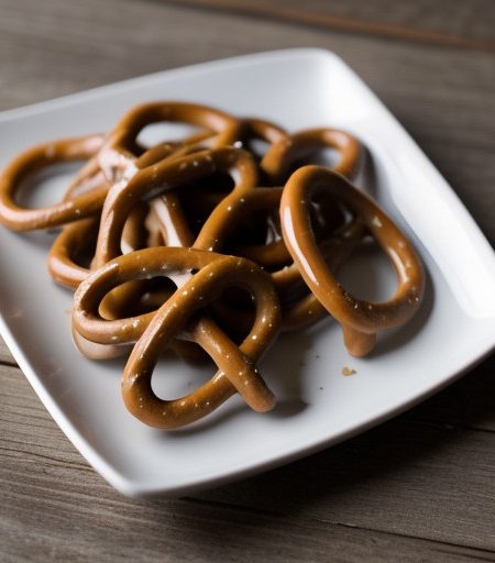White Chocolate Candy Pretzels recipe image
