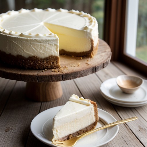 White Chocolate Cheesecake recipe image