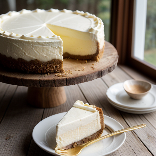 White Chocolate Cheesecake recipe image