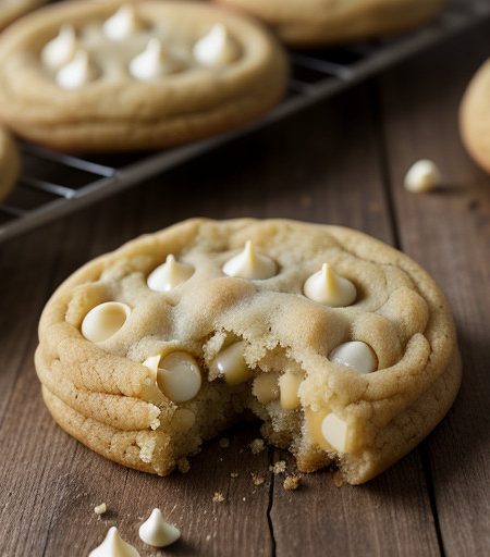 White Chocolate Chip Cookies W/ Macadamia Nut recipe image