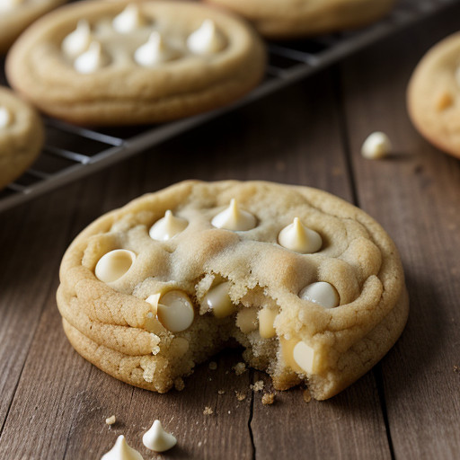 White Chocolate Chip Cookies W/ Macadamia Nut recipe image