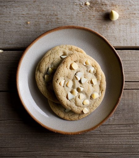 White Chocolate Chip Cookies With Macadamia Nuts recipe image