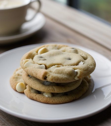 White Chocolate Chip With Macadamia Nut Cooki recipe image