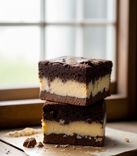 White Chocolate Chunk Brownies recipe image