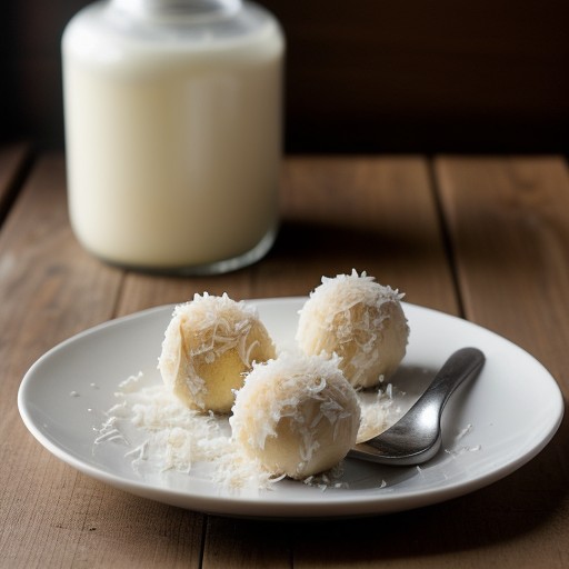 White Chocolate-Coconut Truffles recipe image