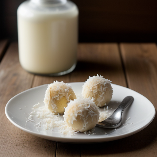 White Chocolate-Coconut Truffles recipe image