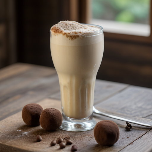 White Chocolate-Coffee Truffles recipe image