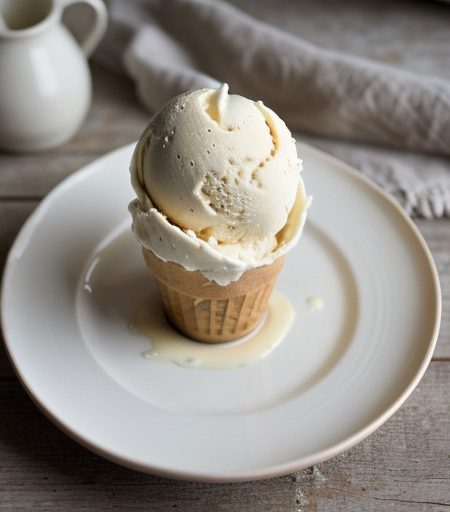 White Chocolate Ice Cream #2 recipe image