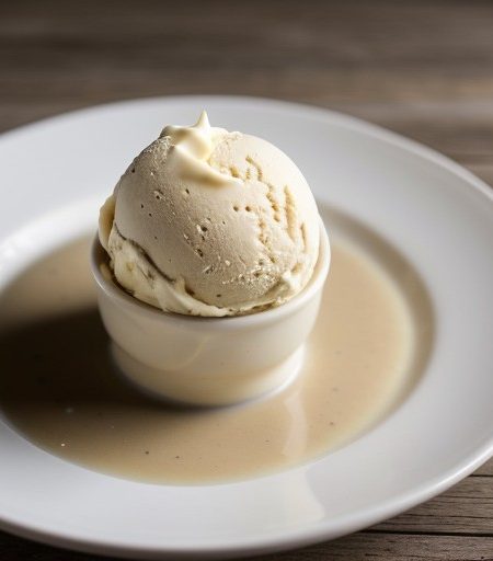 White Chocolate Ice Cream recipe image