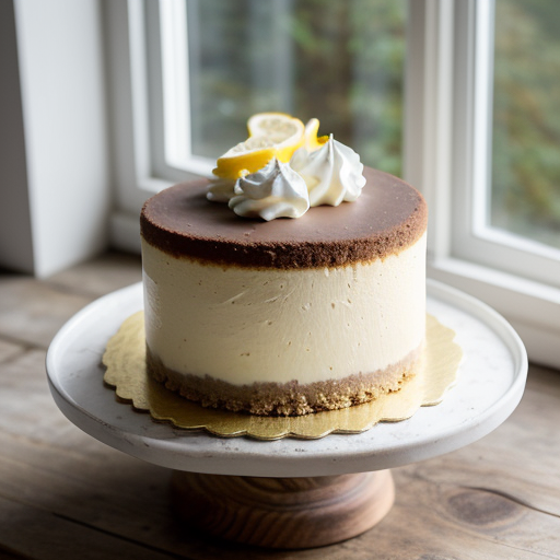 White Chocolate & Lemon Cheesecake recipe image