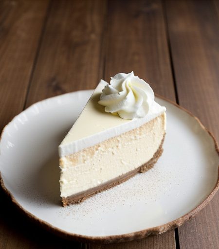 White Chocolate Mousse Cheesecake With Sun-DR recipe image