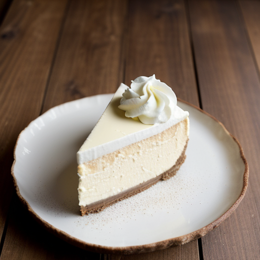 White Chocolate Mousse Cheesecake With Sun-DR recipe image