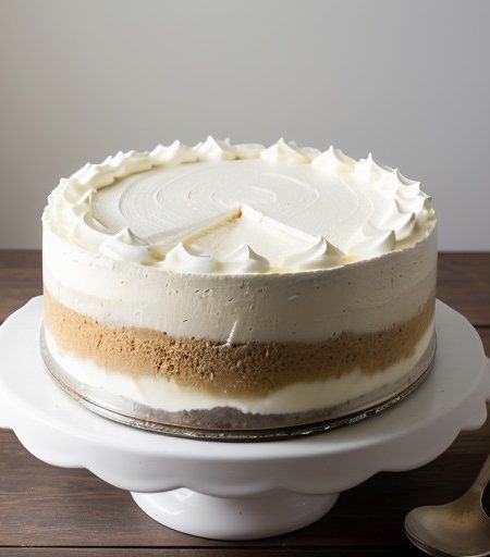 White Chocolate Mousse Cheesecake With Sun-Dried Cherries recipe image