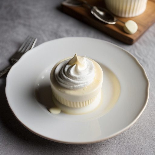 White Chocolate Mousse With Kirsch recipe image