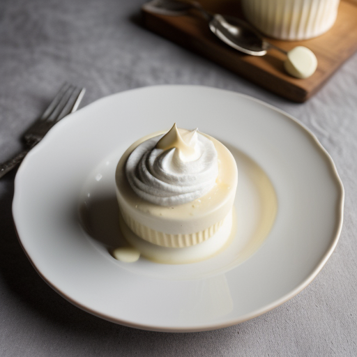 White Chocolate Mousse With Kirsch recipe image