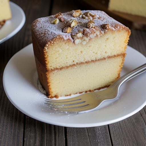 White Chocolate Pound Cake recipe image