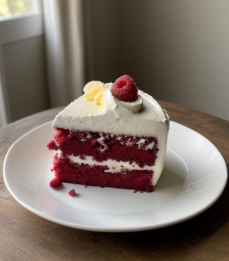 White Chocolate Raspberry Cake recipe image