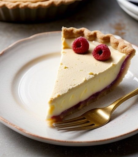 White Chocolate Raspberry Tart recipe image