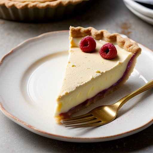 White Chocolate Raspberry Tart recipe image