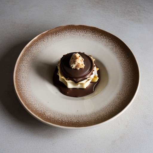 White Chocolate "Ravioli" W/ Hazelnut Filling recipe image
