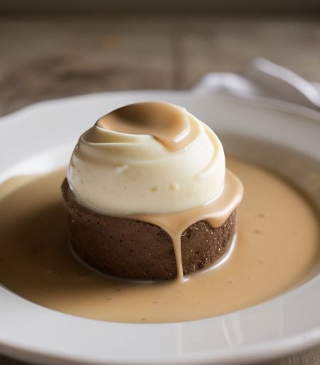 White Chocolate Sauce - Bon Appetit recipe image