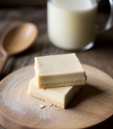 White Chocolate Shortbread recipe image