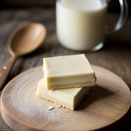 White Chocolate Shortbread recipe image