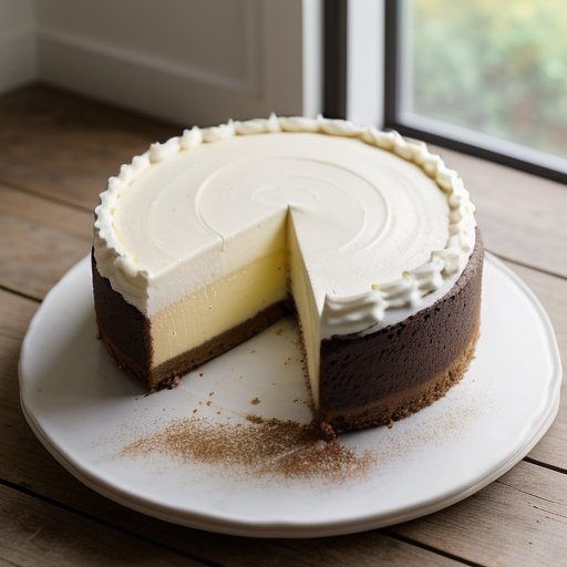 White Chocolate and Lemon Cheesecake recipe image
