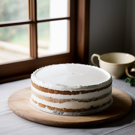 White Christmas Cake recipe image