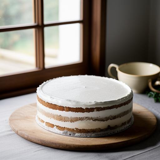 White Christmas Cake recipe image