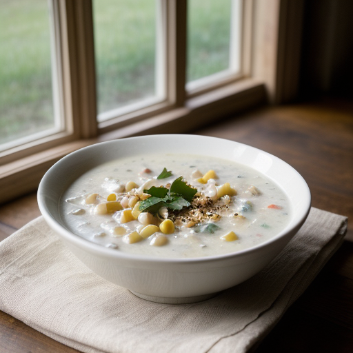 White-Corn Chowder - Country Living recipe image
